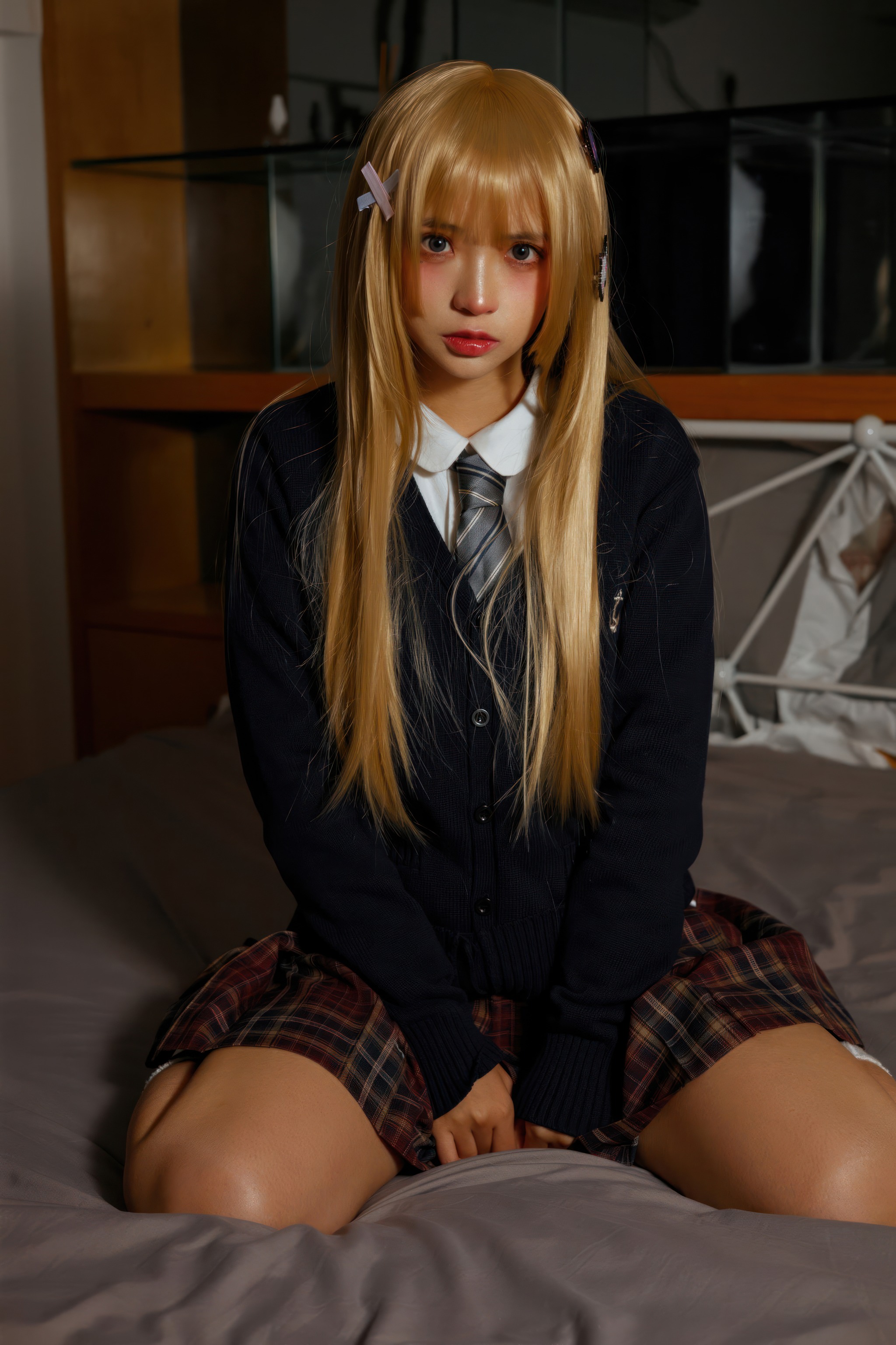 疯猫ss – NO.232 黑皮JK[40P]-XikXak